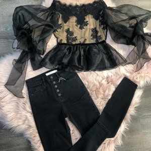 One of a kind lacey blouse